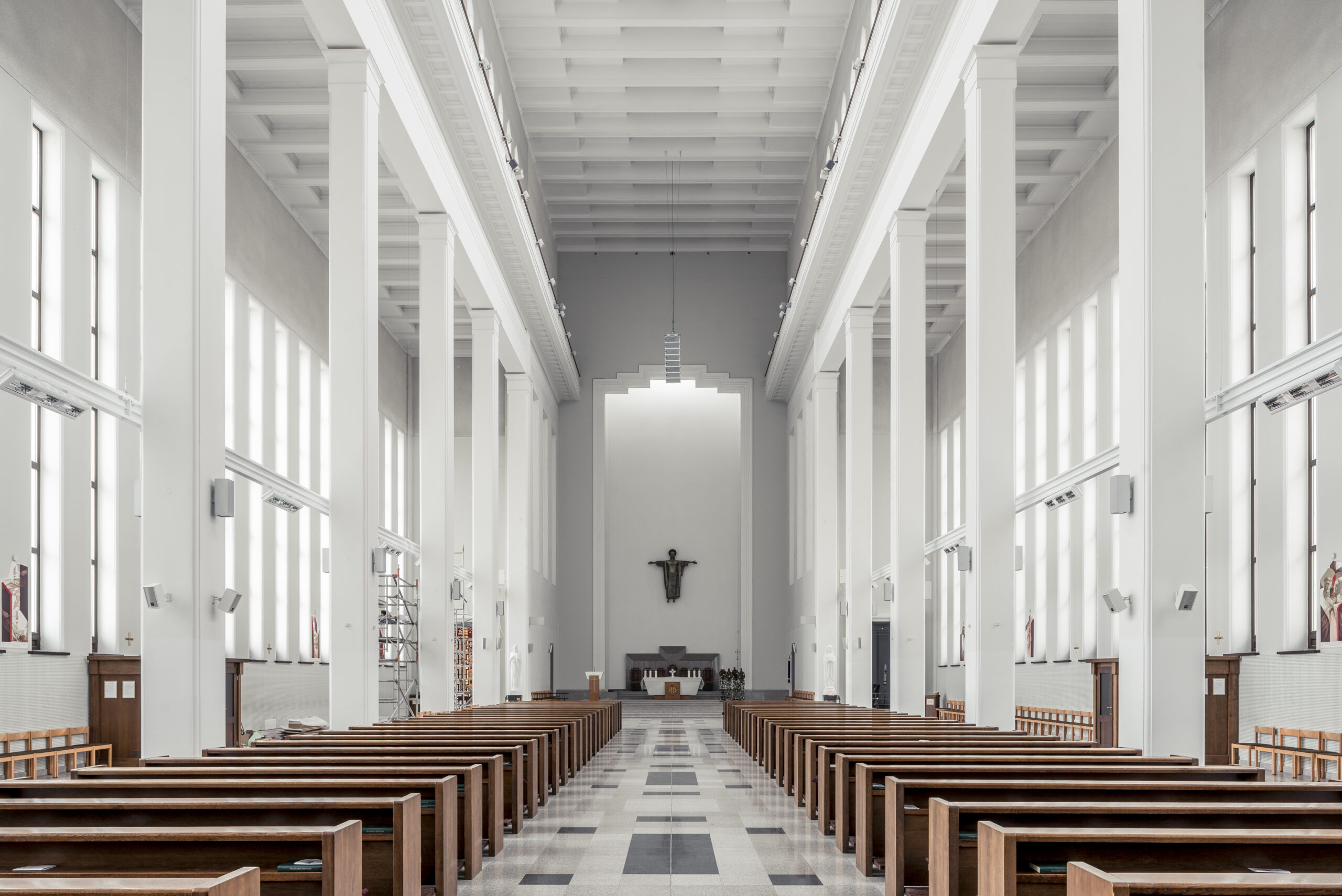 The Resurrection Church, Kaunas. Designed by. K. Reisonas. 1934-1940. 2005. Photo by Lukas Mykolaitis.