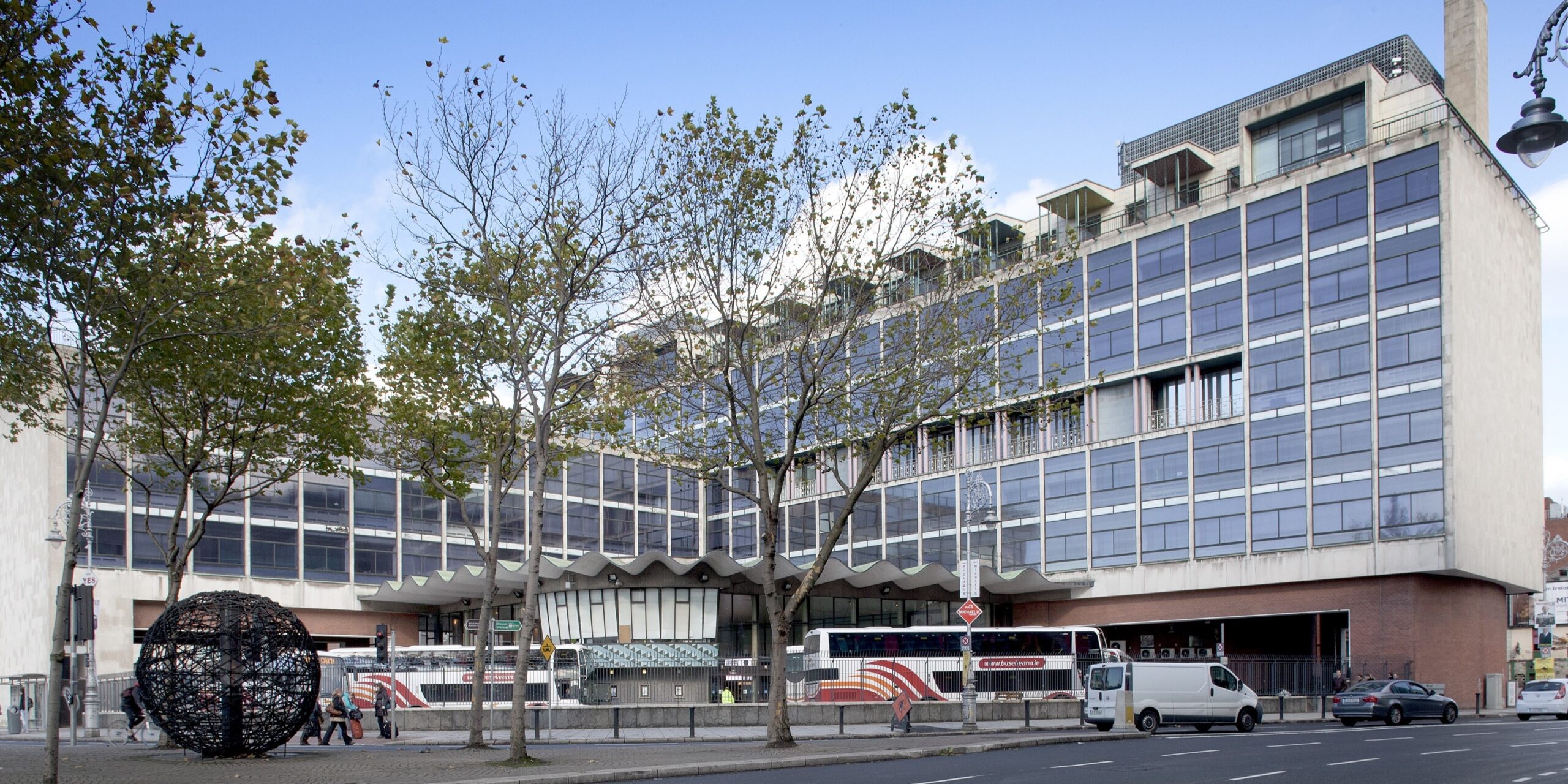 Busáras, Store Street, Dublin 1, (Michael Scott and Associates 1953) Dublin City Council, Paul Tierney Photographer, 2011, Creative Commons License